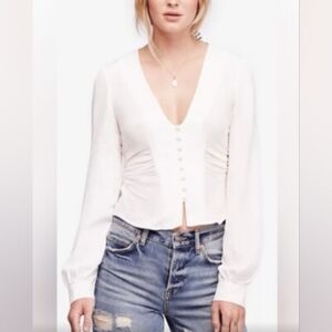 Nwt Free People “Maise” Top - Size XS